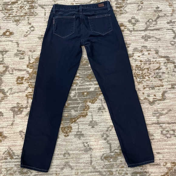 PAIGE - Skyline Ankle Peg - Dark Wash - Size 28 - Picture 4 of 6